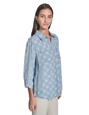 Blusa Dkny Jeans manga larga para mujer