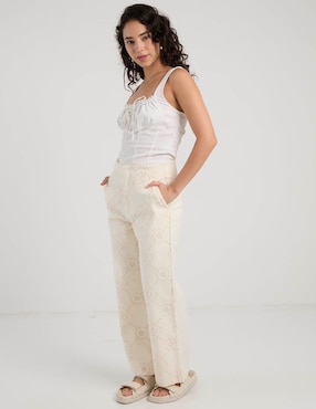 Pantalón Dkny Jeans amplio para mujer