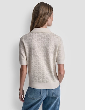 Suéter Dkny Jeans cuello V para mujer