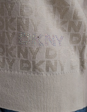 Suéter Dkny Jeans cuello V para mujer