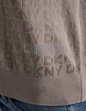 Suéter Dkny Jeans cuello V para mujer