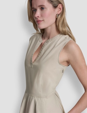 Vestido midi casual Dkny Jeans para mujer