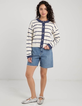 Suéter Dkny Jeans cuello redondo para mujer