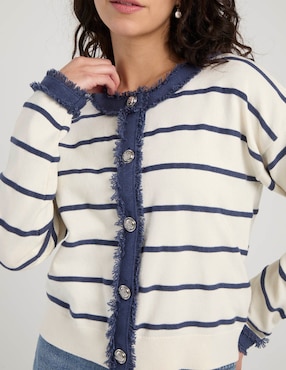 Suéter Dkny Jeans cuello redondo para mujer