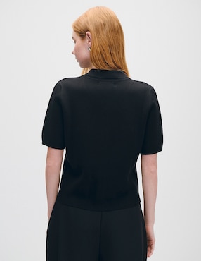Blusa Julio Azur manga corta para mujer