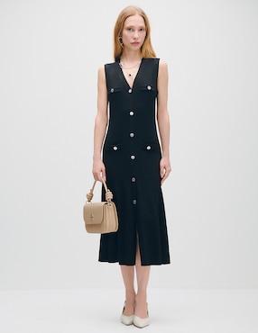 Vestido midi casual Julio Azur para mujer