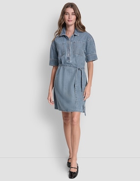 Vestido a la rodilla casual Dkny Jeans para mujer