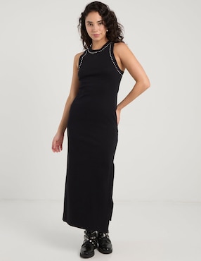 Vestido crop casual Dkny Jeans para mujer