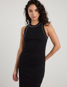 Vestido crop casual Dkny Jeans para mujer