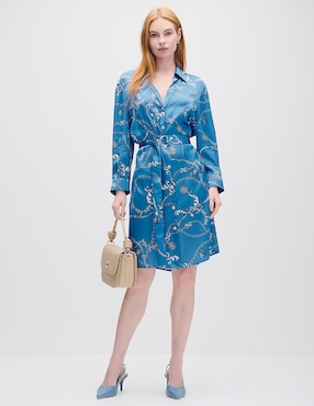 Vestido midi casual Julio Azur para mujer