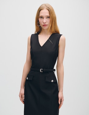 Vestido midi casual Julio Azur para mujer