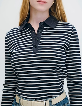 Blusa Julio Marsella manga larga para mujer