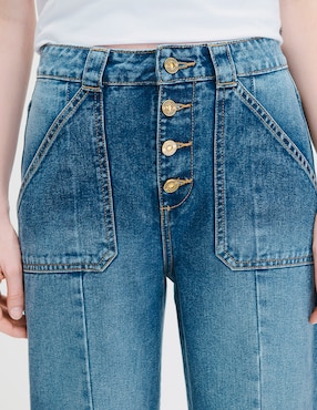 Jeans wide leg Julio para mujer