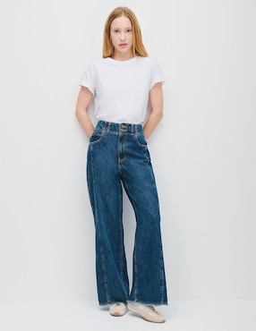 Jeans wide leg Julio para mujer