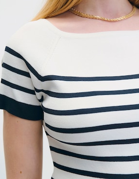 Blusa Julio Marsella manga corta para mujer
