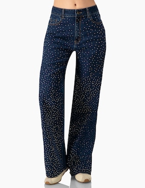 Jeans coulotte slim Ivonne para mujer