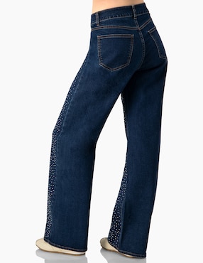 Jeans coulotte slim Ivonne para mujer