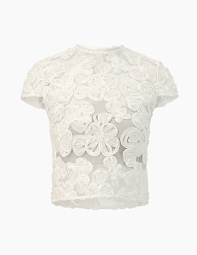 Blusa Ivonne manga corta para mujer