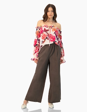 Blusa Ivonne manga larga para mujer