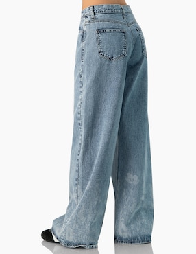 Jeans straight Ivonne para mujer