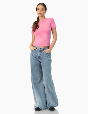 Jeans straight Ivonne para mujer