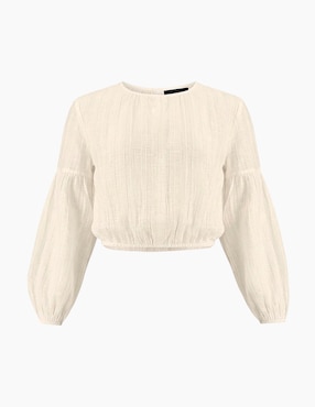Blusa Ivonne manga larga para mujer