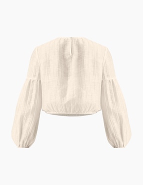 Blusa Ivonne manga larga para mujer
