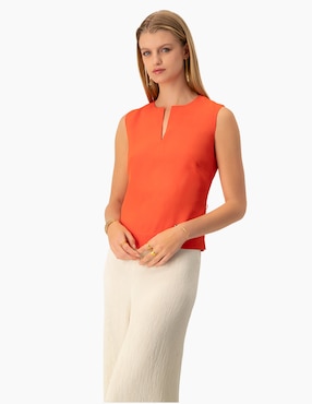 Blusa Ivonne sin manga para mujer