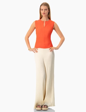 Blusa Ivonne sin manga para mujer
