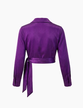 Blusa Ivonne manga larga para mujer