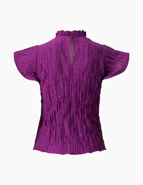 Blusa Ivonne manga corta para mujer
