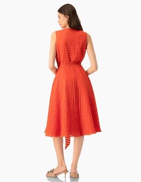 Vestido midi casual Ivonne para mujer