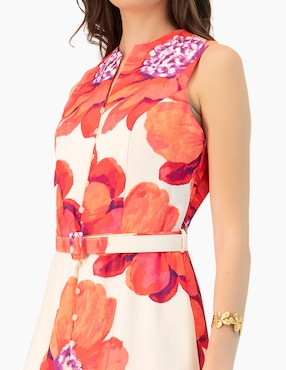 Vestido midi casual Ivonne para mujer
