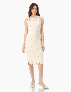Vestido midi casual Ivonne para mujer