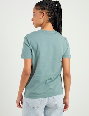Playera manga corta Calvin Klein cuello redondo para mujer