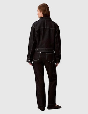 Jeans cargo slim cintura Calvin Klein para mujer