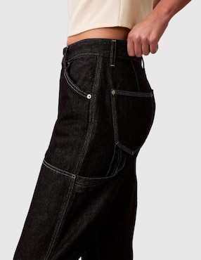 Jeans cargo slim cintura Calvin Klein para mujer