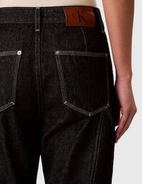 Jeans cargo slim cintura Calvin Klein para mujer