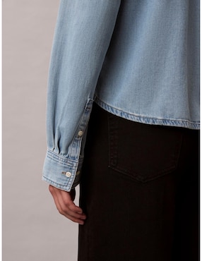 Blusa Calvin Klein manga larga para mujer
