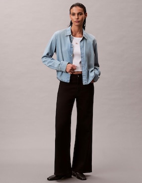 Blusa Calvin Klein manga larga para mujer