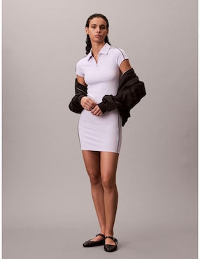 Vestido mini casual Calvin Klein para mujer