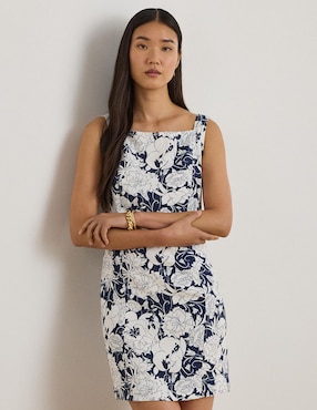 Vestido corto casual Lauren Ralph Lauren para mujer