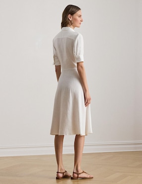 Vestido a la rodilla casual Lauren Ralph Lauren para mujer