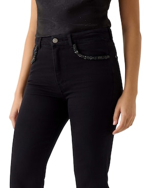 Jeans flare a la cintura Guess para mujer
