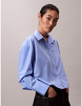 Blusa Calvin Klein manga larga para mujer