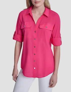 Blusa Dkny manga larga para mujer