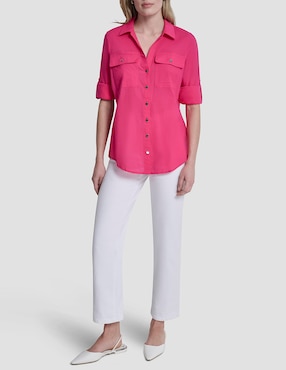 Blusa Dkny manga larga para mujer