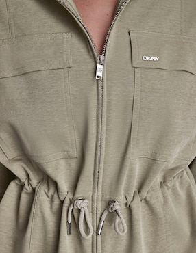 Chamarra casual Dkny de algodón para mujer