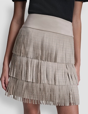 Falda corta Dkny a la cintura