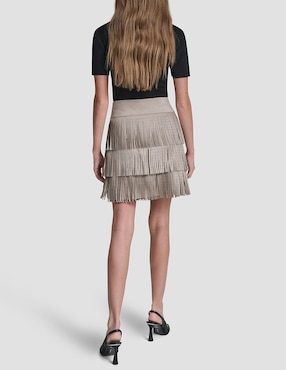 Falda corta Dkny a la cintura
